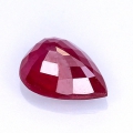 Bild 2 von 1.49 ct. Zauberhafter echter 8.5 x 6.4 mm Rubin Tropfen aus Mosambik