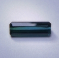Bild 1 von 1.64 ct IF! Augenreiner blau grüner 12.2 x 4.2 mm Indigolith Turmalin