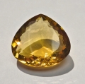 Bild 1 von 19.50  ct VVS! Goldgelber 20 x 19 mm Brasilien Citrin Tropfen