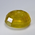 Bild 2 von 9.45 ct. Großer gelber ovaler 13 x 10.2 mm Songea Saphir