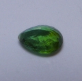 Bild 2 von 1.40 ct  Feiner grüner Tropfen 8.4 x 6.3 mm Mosambik Turmalin