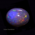  2.05 ct. Oval 10 x 8 mm Ethiopia Multicolor Opal