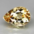 Bild 1 von 2.87 ct. VS! Natural 12 x 9.2 mm Pear Facet Brazil Goldberryl