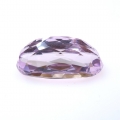 Bild 2 von 10.03 ct  Ovaler unbehandelter 17.6 x 8.4 mm Pink Afghanistan Kunzit