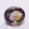 21.63ct VVS! Great oval 19 x 17 mm Brazil Ametrine