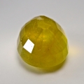 Bild 3 von 9.45 ct. Großer gelber ovaler 13 x 10.2 mm Songea Saphir