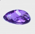 Bild 2 von 19.29ct. VS! Klasse violetter 20.6 x 14 mm Amethyst Tropfen