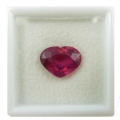 Bild 3 von 4.84 ct. Very beautiful Pink Red 11.5 x 9.1 mm Heart Facet Mozambique Ruby