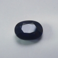 3.01 ct.  Dunkel blauer ovaler 10.3 x 7.5 mm Afrika Saphir