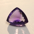 Bild 1 von 39.69 ct VVS!  Klasse 22 x 26.6 mm Amethyst Triangel
