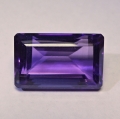 32.12 ct. Großer 23 x 14 mm Oktagon  Amethyst