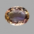 Bild 1 von 26.29ct. Augenreiner ovaler 22 x 18 mm Brasilien Ametrin