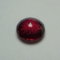 Bild 2 von 2.82 ct. Great round red- violet 8.2 mm Rhodolite Garnet Gem