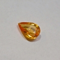Bild 1 von 1.55 ct. Toller orange-roter 9.1 x 6.8 mm Spessartin Granat Tropfen