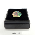 Bild 2 von 1.06 ct.! Ovale untreated faceted 9.3 x 6.5 mm Multi-Color Ethiopia Opal