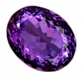 52.02 ct VVS! Prächtiger ovaler 24 x 19  mm Bolivien Amethyst