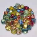 16.50 ct. 50 Pieces 3.5 - 4.5 mm Multi Color Rough Sapphires