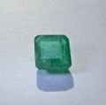 1.52 ct. Beatiful natural Columbian  Oktagon 7 x 6.7 mm Emerald