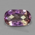 35.67ct. VVS!  Exzellenter riesiger echter 26 x 16mm Bolivien Ametrin