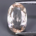 1.40 ct Ovaler 8.7 x 5.7 mm Pfirsich Pink Afrika Morganit ( Pink Smaragd)