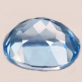 Bild 2 von 11.55 ct. VVS ! Schöner ovaler 14 x 12 mm Brasilien Sky Blue Topas