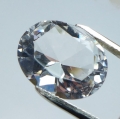 16.78ct  ! Schöner ovaler 16.6 x 14.2 mm Bergkristall Quarz