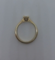 Bild 2 von Schöner 585 Gelb-Goldring mit Brillant 0.38 ct