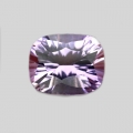6.40 ct. Eye clean 12 x 10 mm Brasilia Cushion Amethyst