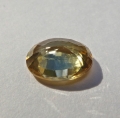 Bild 2 von 2.11 ct. Toller gelber ovaler 8.3 x 6.4 mm Tansania Zirkon