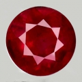 1.11 ct  Nobler runder 5.8 mm Mosambik Rubin