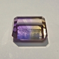 Bild 2 von 9.19ct. VVS!  Klasse 14 x 10 mm Bolivien Oktagon Ametrin