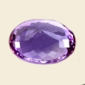 Bild 2 von 26.71 ct. Augeneiner ovaler 23 x 18 mm Uruguay Amethyst