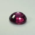 Bild 2 von 1.25 ct. Schöner rot violetter ovaler 6.8 x 5.5 mm Tansania Rhodolith Granat