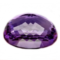 Bild 2 von 66.25 ct VVS! Huge oval 27.7 x 22.4  mm Bolivian  Amethyst