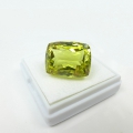 Bild 3 von 31.63 ct  Edler 20 x 15.3 mm Antik Facette Lemon Quarz aus Brasilien