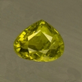 1 ct. Fine greenish yellow 6.7 x 5 mm Madagascar Grossular Garnet Pear