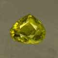 1 ct Feiner grün gelber 6.7 x 5 mm Madagaskar Grossular Granat Tropfen