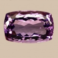 Bild 1 von 24.5 ct.  Augenreiner  22 x 14 mm Brasilien Cushion Amethyst 