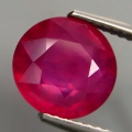 4.64 ct. Toller runder 9.5 mm Top Pink Roter Mosambik Rubin