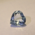 Bild 1 von 2.15 ct. Feines blaues 9.4 x 8.8 mm Aquamarin Herz