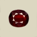 Bild 1 von 3.03 ct. Roter ovaler 9.3 x 8.2  mm Spessartin Granat
