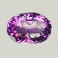 13.11 ct. Augeneiner ovaler 17.5 x 12 mm Bolivien Amethyst