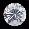 6.47ct VVS !! Wonderful Diamond-White Brilliant-Cut Quartz
