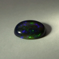 Bild 2 von 1.95 ct. Charming black oval 11.5 x 9.4 mm Ethiopian Multi Color Opal