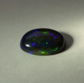 Bild 2 von 1.95 ct. Toller schwarzer ovaler 11.5 x 9.4 mm Äthiopien  Multi Color Opal