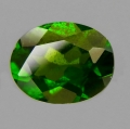 1.71 ct. Russian oval 9 x 7 mm Chrome Diopside Gems