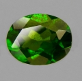 Bild 1 von 1.71ct. Russischer ovaler 9 x 7 mm Chrom Diopsid Edelsteine