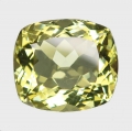11.91 ct vvs! Beautiful 15.3 x 13.7 mm Cushion Lemon Quartz 