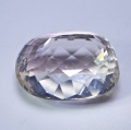 Bild 2 von 20.55 ct  VS ! Prächtiger ovaler 18 x 12.7 mm Champagne Brasilien Kunzit. 