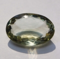 Bild 1 von 29.05 ct VVS! Beatiful oval 25 x 17.5 mm Brazil Amethyst / Prasiolith